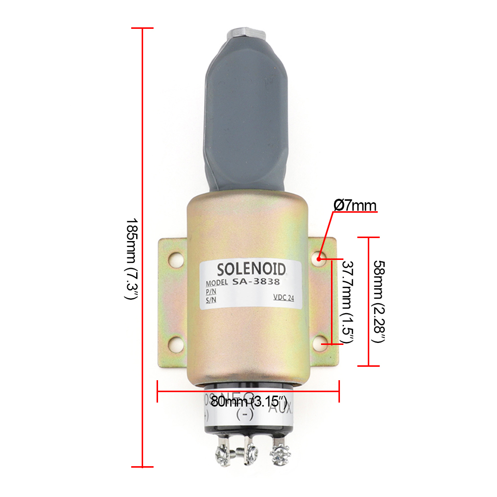 Solenoid valve SA-3838 24V