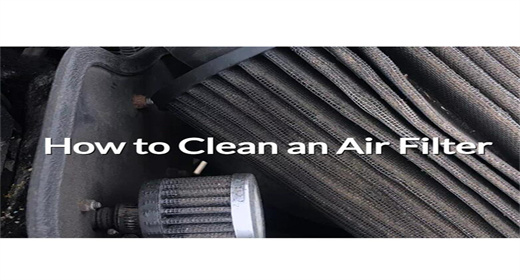 كيفية تنظيف مرشح الهواء
